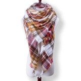 2017 Plaid Winter Warm Scarf For Women Blanket Scarf Women Shawls And Scarves Pashmina Luxury Brand Large echarpe Drop Shipping