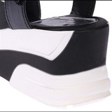 2017 Platform Sandals Women Summer Shoes Soft Leather Casual Shoes Open Toe Gladiator wedges Trifle Mujer Women Shoes Flats X6