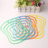 2017 Plastic Chopping Board Flexible Kitchen Plastic Chopping Block Cutting Board Breadboard Non-slip Cutting Block 4pcs/lot