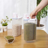 2017 Plastic Food Storage Box Sealed Crisper Grains Tank Storage Kitchen Sorting Food Storage Box Container