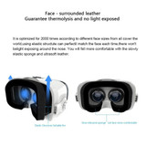 2017 OYOVR Y4 (4.0 Version) Google cardboard VR BOX with Headphone VR Virtual Reality 3D Glasses For 4.7 - 6.2 inch Smartphone