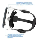 2017 OYOVR Y4 (4.0 Version) Google cardboard VR BOX with Headphone VR Virtual Reality 3D Glasses For 4.7 - 6.2 inch Smartphone