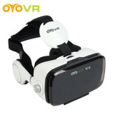 2017 OYOVR Y4 (4.0 Version) Google cardboard VR BOX with Headphone VR Virtual Reality 3D Glasses For 4.7 - 6.2 inch Smartphone