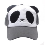 2017 otton Cute Panda Baseball Cap Hat Black cap winter hat  hats for women winter hats for women pokemon caps balaclava J518