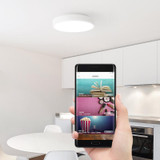 2017 Original Xiaomi Yeelight Colorful Moon Shape Led Ceiling Light Lamp Smart APP Bluetooth WiFi Double Control IP60 Dustproof