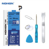 2017 Original NOHON Battery For Samsung Galaxy S6 G920 G920F G920i G9200 G9208 G9209 EB-BG920ABE 2550mAh Replacement Batteries