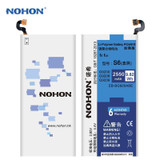 2017 Original NOHON Battery For Samsung Galaxy S6 G920 G920F G920i G9200 G9208 G9209 EB-BG920ABE 2550mAh Replacement Batteries