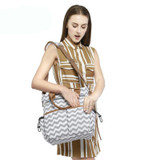 2017 Organizer Baby Diaper Bag Stripe Mother Handbags Large Baby Bag For Mom Stroller Bags Mummy Changing Nappy Maternity Bags