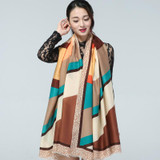 2017 Newest Womens Scarfs Fashionable Printing Winter Scarf Women Shawls Warm Scarves Brand cotton Scarf Woman Wrap Bandana