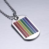 Rainbow Pendant Necklace