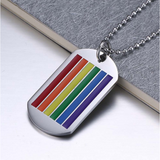 Rainbow Pendant Necklace