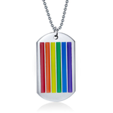 Rainbow Pendant Necklace
