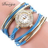 2017 New Duoya Fashion Brand Quartz Watch Women Dress Leather Wristwatches Popular Casual Watches Gold Jewelry Bracelet Clock 2017 New Duoya Fashion Brand Quartz Watch Women Dress Leather Wristwatches Popular Casual Watches Gold Jewelry Bracelet Clock