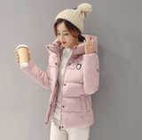 2017 New Design Women Parkas Short Women Cotton Padded Jacket Autumn Winter Women Jackets Coats with Hooded Plus Size