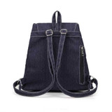 2017 New Design Soft Denim Women Backpacks Drawstring Bag School Bags Travel Bag Small Backpack Rucksack Bolsas Mochila Feminina