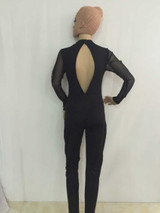 2017 new design rompers women jumpsuit solid bodycon bandage jumpsuit casual women clothing XJ2142