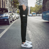 2017 new design fashion high quality pants hot sale trousers Simple color Very good match pants