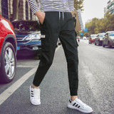 2017 new design fashion high quality pants hot sale trousers Simple color Very good match pants
