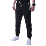 2017 new design fashion high quality pants hot sale Simple color  trousers military Bodybuilding clothing pants