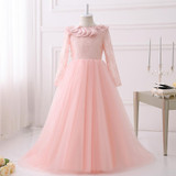 2017 New Desigin Party Formal Pink Flower Girl Dress baby Pageant Gowns Birthday Communion Toddler Kids TuTu  Dress for Weddings 2017 New Desigin Party Formal Pink Flower Girl Dress baby Pageant Gowns Birthday Communion Toddler Kids TuTu  Dress for Weddings