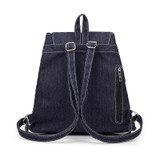 2017 New Denim Canvas Women Backpack Drawstring School Bags For Teenagers Girls Small Backpack Female Rucksack Mochilas Feminina