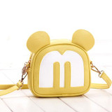 2017 New Cute Mickey Bags Fashion Women's Shoulder Messenger Bags Ladies Leather Handbags Famous Brands Females Crossbody Bags