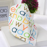 2017 New Cute Baby Bandana Bibs Cartoon Animal Print 100% Cotton Newborn Infant Girls Boys Toddler Triangle Scarf
