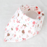 2017 New Cute Baby Bandana Bibs Cartoon Animal Print 100% Cotton Newborn Infant Girls Boys Toddler Triangle Scarf