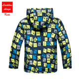 2017 New Children Boys/Girls Casual Windbreaker Jackets Coats Kids Outerwear Sporty With Hoodies Double-Deck Waterproof Clothes