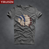 Mens T Shirts Fashion 2017 YiRuiSen Brand Men Short Sleeve T Shirt Men Casual 100% Cotton Tshirt Tops Camisetas Hombre Camisa