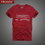 Mens T Shirts Fashion 2017 Hollistic short Sleeve T Shirt Men AF Brand 100% Cotton O-neck T Shirt Autumn Clothing Casual T-shirt