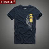 Mens T Shirts Fashion 2017 Hollistic short Sleeve T Shirt Men AF Brand 100% Cotton O-neck T Shirt Autumn Clothing Casual T-shirt