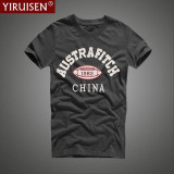 Mens T Shirts Fashion 2017 Hollistic short Sleeve T Shirt Men AF Brand 100% Cotton O-neck T Shirt Autumn Clothing Casual T-shirt