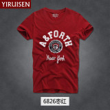 Mens T Shirts Fashion 2016 Hollistic Men Short Sleeve AF Band T Shirt Men Casual 100% Cotton Tshirt Tops Camisetas Hombre Camisa