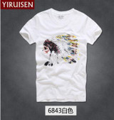 Mens T Shirts Fashion 2016  short Sleeve T Shirt Men Brand 100% Cotton O-neck T Shirt Autumn Clothing Casual Free shipping