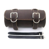 Vintage saddlebag motorcycle leather tool bag for biker motorbike moto accessories