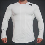 Mens t shirt fashion brand Spring summer Leisure shirts Fitness Bodybuilding Long sleeve male personality Slim tee Tops clothing Mens t shirt fashion brand Spring summer Leisure shirts Fitness Bodybuilding Long sleeve male personality Slim tee Tops clothing