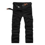 Men Baggy Cargo Pants Hot Sale Plus Size Loose Fit Military Tactical Army Trousers Multi-pocket Casual Work Pants Men No Belt