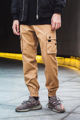 men and women new look khaki navy black cargo joggers men's jogger pants