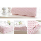 Memory foam pillow care new 3 colors Orthopedic Latex Neck Pillow Fiber Slow Rebound Memory Foam Pillow Cervical Health Care