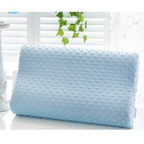 Memory foam pillow care new 3 colors Orthopedic Latex Neck Pillow Fiber Slow Rebound Memory Foam Pillow Cervical Health Care