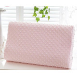 Memory foam pillow care new 3 colors Orthopedic Latex Neck Pillow Fiber Slow Rebound Memory Foam Pillow Cervical Health Care