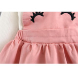 Melario Baby Dresses 2018 New Spring Autumn Baby Girls Clothes Cartoon Printing Girls Party Dress Princess Dress Newborn Dress
