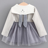 Melario Baby Dress 2018 Autumn Winter Baby Girls clothes Long Sleeve Princess Girls Dress Kids Clothes Children princess dresses