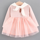 Melario Baby Dress 2018 Autumn Winter Baby Girls clothes Long Sleeve Princess Girls Dress Kids Clothes Children princess dresses