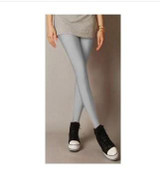 MeiL 2017 Sexy Solid Candy Neon Leggings Plus Size Women's Leggings High Stretched Elastic Leggings Fitness Ballet Dancing Paint