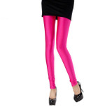 MeiL 2017 Sexy Solid Candy Neon Leggings Plus Size Women's Leggings High Stretched Elastic Leggings Fitness Ballet Dancing Paint