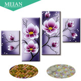 Meian,Special Shaped,Diamond Embroidery,Flower,Tulip,5D,Diamond Painting,Cross Stitch,3D,Diamond Mosaic,Decoration,Christmas