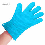 Cooking Baking BBQ Glove Environmental Protection,easy To Clean,Heat Resistant Silicone BBQ Grill Glove Barbecue Grilling Glove Cooking Baking BBQ Glove Environmental Protection,easy To Clean,Heat Resistant Silicone BBQ Grill Glove Barbecue Grilling Glove