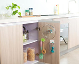 Cooking Tool Hot Plastic kitchen accessories Pot Pan Cover Shell Cover Sucker Tool Bracket Storage Holder Rack pot lid holder#20